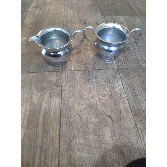 Vintage Farberware Sugar And Creamer  Brooklyn New York - Picture 5 of 8